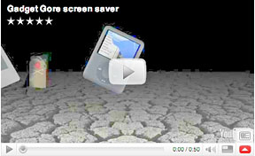 Gadget Core screen saver