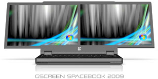 gScreen Spacebook 2009