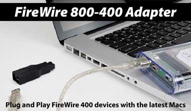 FireWire 800-400 Adapter