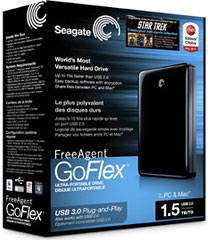 Seagate FreeAgent GoFlex Ultra-portable Drive