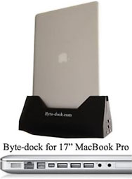 Byte-Dock for 17 inch MacBook Pro