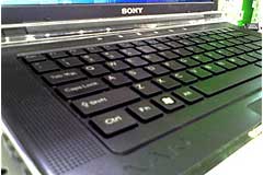 Sony's MacBook-like keyboard