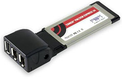 Sonnet Combo FireWire/USB ExpressCard/34