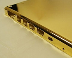 gold-plated MacBook Pro