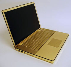 gold plated MacBook Pro