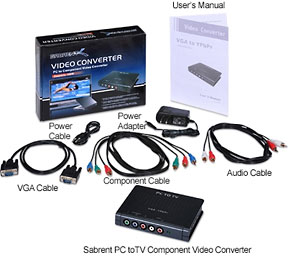 Sabrent TV-PCCT VGA to Component Converter