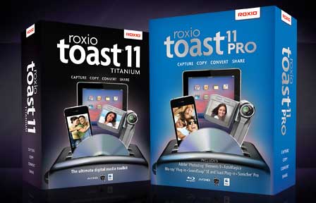 Roxio Toast 11 Titanium and Pro