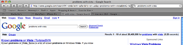 Vista: 25.4 million problems,