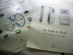 Old Mac OS X and iPod posters