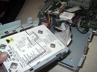 hard drive removal