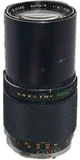 200mm f/4 Zuiko lens
