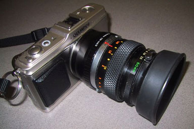 Olympus Pen E-P1 with 50mm Olympus macro lens