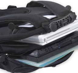 The spyder backpack had 4 full-depth compartments