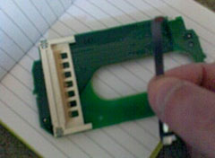 The iMac's AirPort Card adapter
