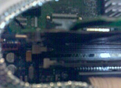 card installed in a G3 iMac