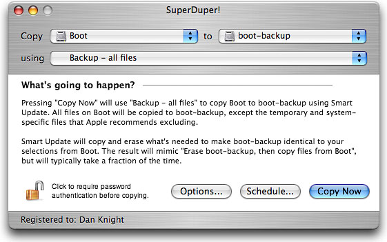 how to make a disk copy of my imac operating system