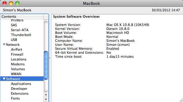 is macbook 32 or 64 bit