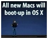 All Macs will boot in OS X