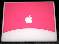 pink covered iBook