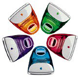 candy colored iMacs