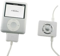 USB Fever iPod/iPhone 2-in-1 Remote + FM Radio