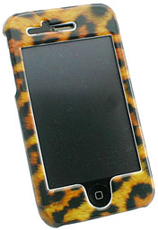 USBFever Hard Crystal Case for iPhone 3 - Leopard