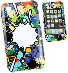Hard Crystal Case for iPhone 3G/3GS (Sparkling Colors)