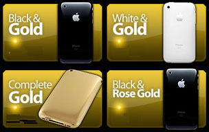 gold iPhones