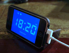 iPhone Alarm Clock Stand