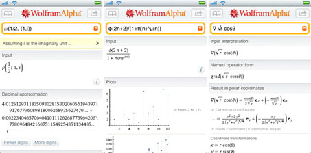 Wolfram|Alpha math