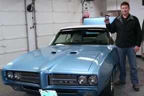 Dave Phipps' iPod-controlled 1969 Pontiac GTO