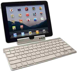 iPad Space Dock Stand with keyboard