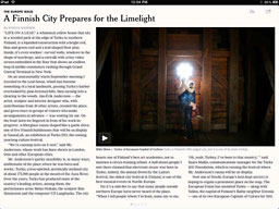 NYTimes App for iPad
