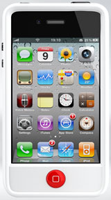 IvySkin Wrangler iPhone case in white