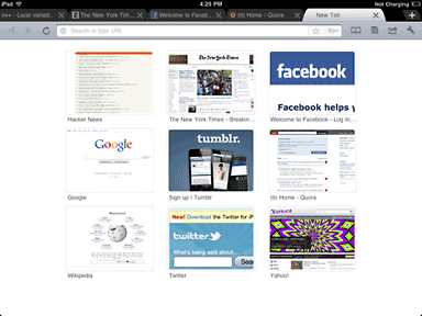 Diigo Browser for iPad bookmarks