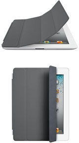 gray Smart Cover for iPad 2
