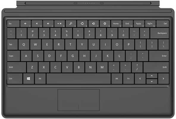 Surface with Windows RT keyboard