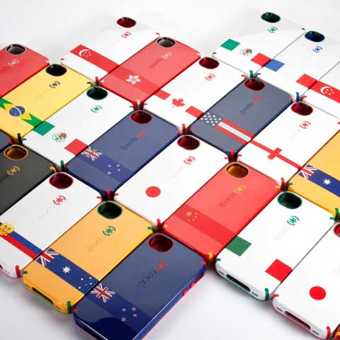 Speck CandyShell Flag Cases for iPhone 4