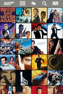 James Bond posters app