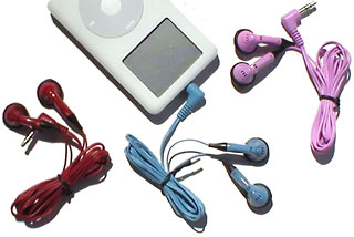 color headphones