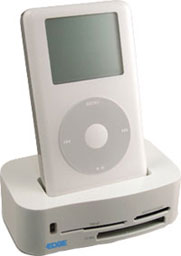 iPod Docking Station & Multi Flash Card Reader