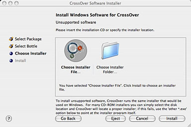 CrossOver Software Installer