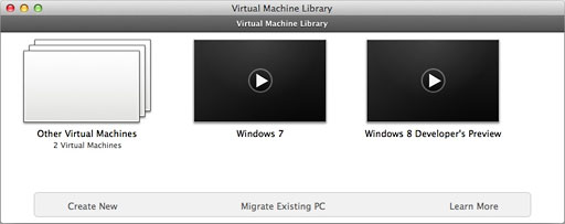 VMware Fusion is more utilitarian