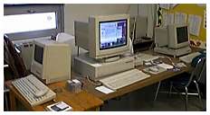Mac IIfx in classroom
