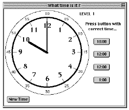 Time Teacher Clockface