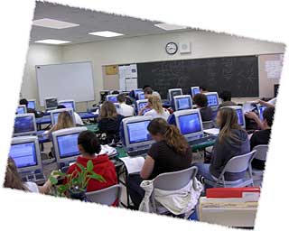 G3 iMacs in a 2008 classroom