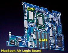 early 2015 macbook air logic board