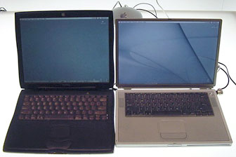 Pismo PowerBook vs. Titanium PowerBook