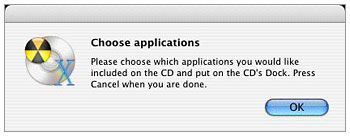 BootCD Choose Applications