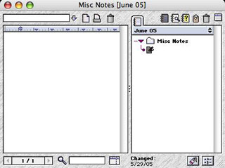 NotePad Deluxe interface window
